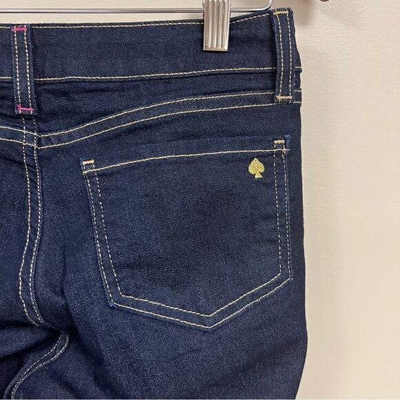 Kate Spade “play hooky” Broome street dark wash jeans Sz 27 - Picture 5 of 8